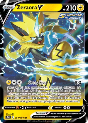 Zeraora V (VMAX Climax 054/184)