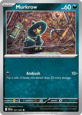 Murkrow (Phantasmal Flames 057/094)