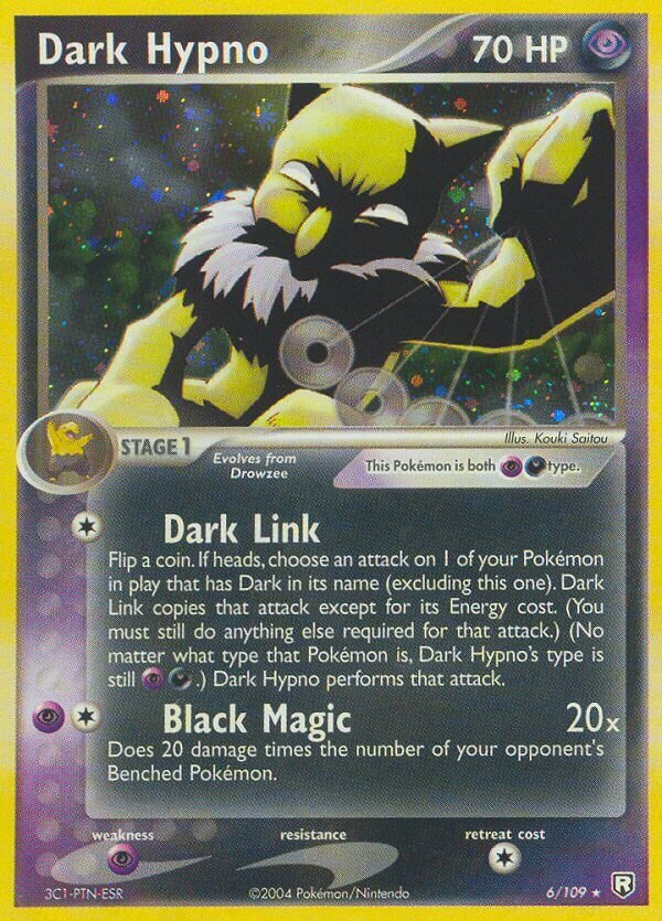 Dark Hypno Team Rocket Returns 6/109 Rare Holo