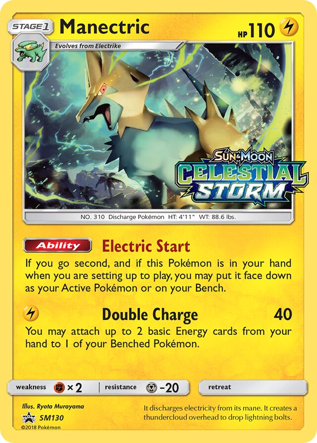 SM130 Manectric SMP PROMO