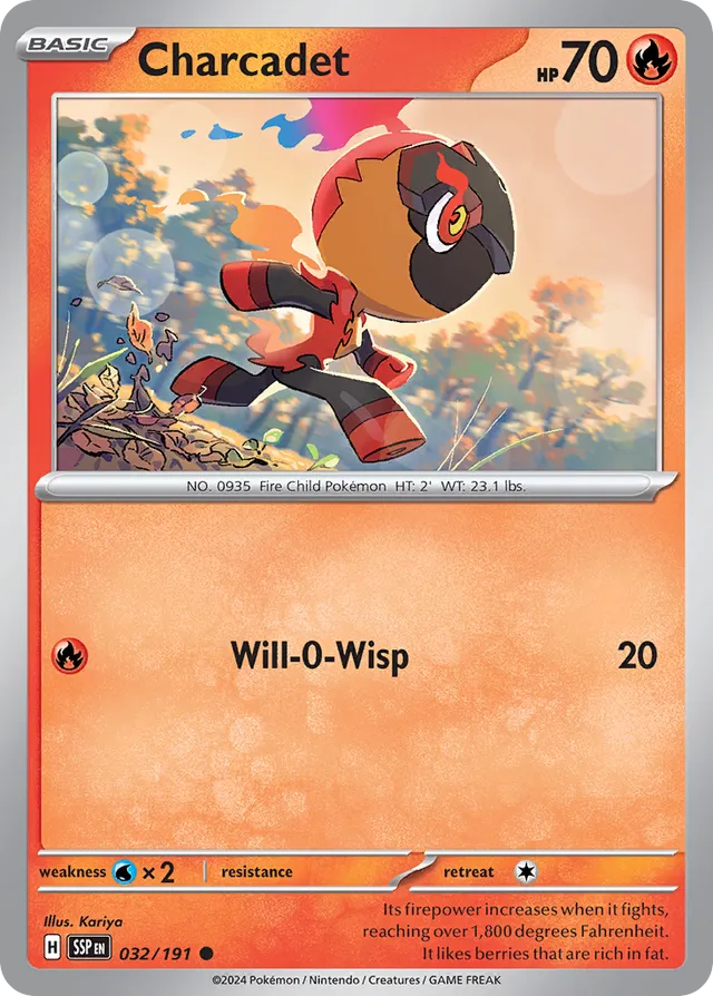 032/191 Charcadet SSP Common