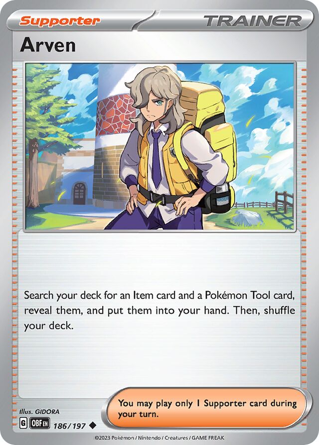 186/197 Arven OBF Uncommon