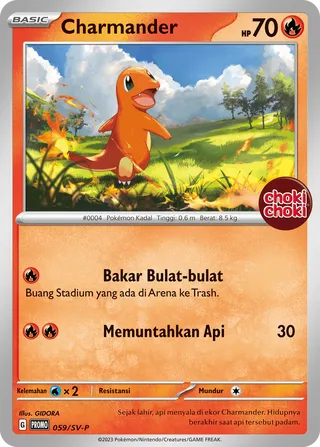 Charmander (Scarlet & Violet Promos 059/SV-P)