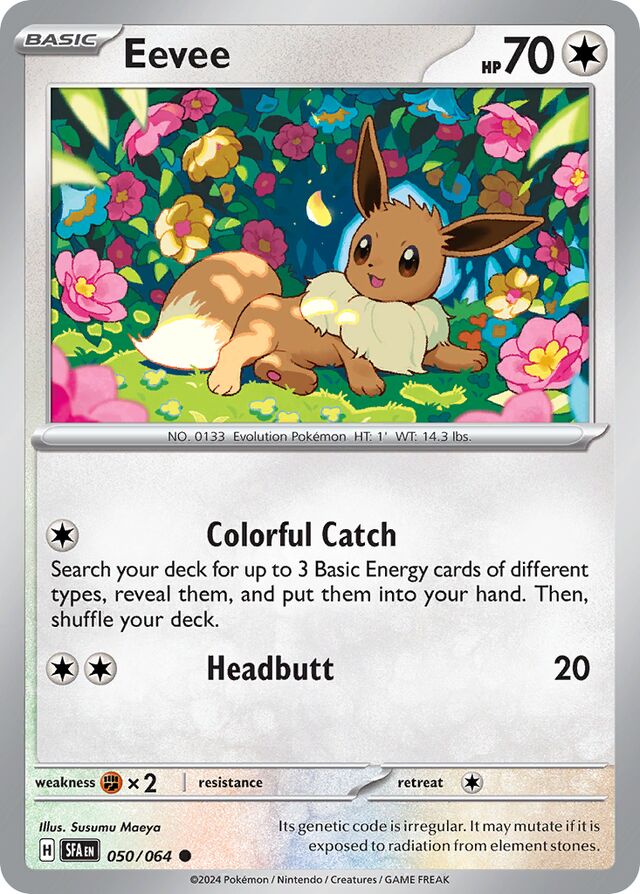 Eevee Shrouded Fable 050/064 Common