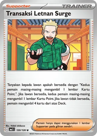 Lt. Surge's Bargain (Mega Evolution 120/126)