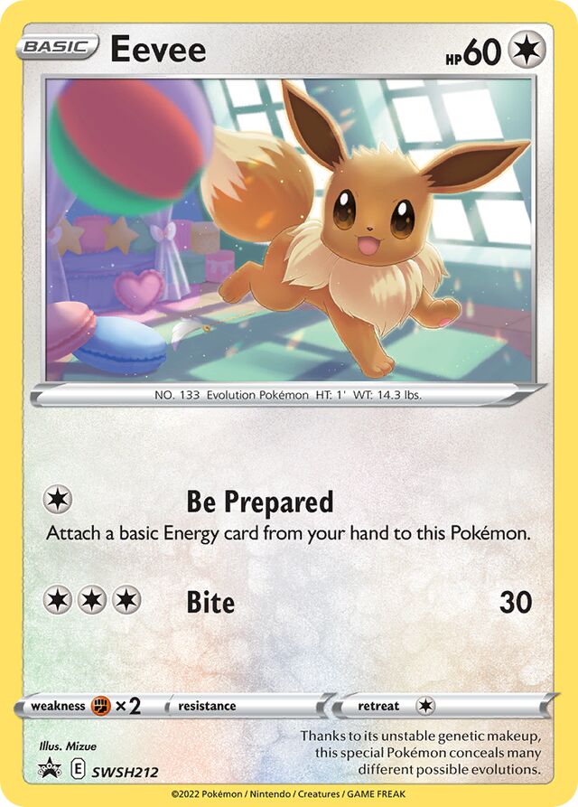 SWSH212 Eevee SSP PROMO
