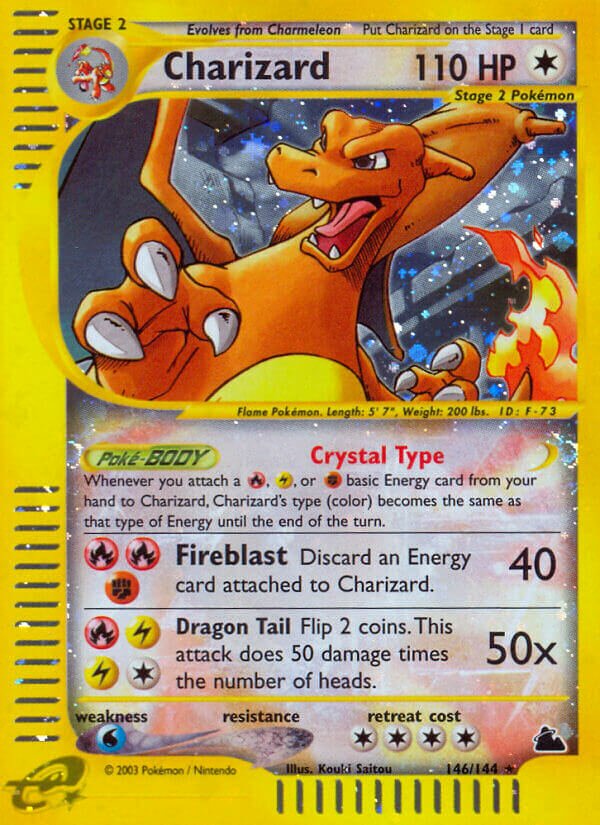Charizard Skyridge 146/144 Rare Holo