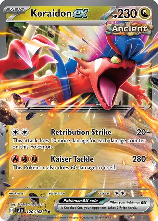 Koraidon ex (Temporal Forces 120/162)