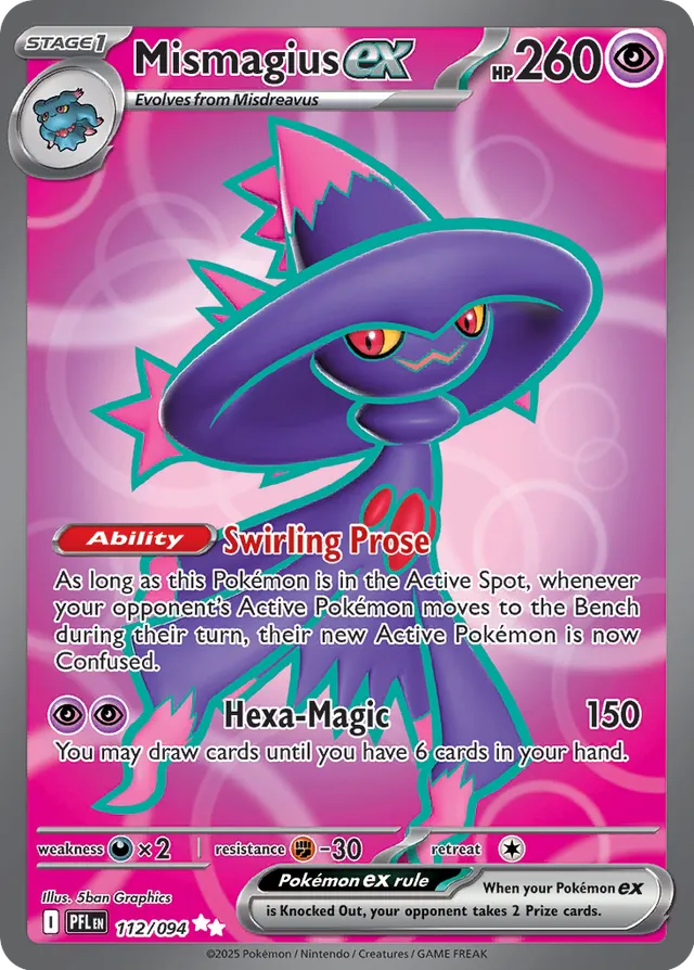 112/094 Mismagius ex PFL Ultra Rare