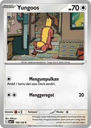Yungoos (Mega Evolution 109/126)