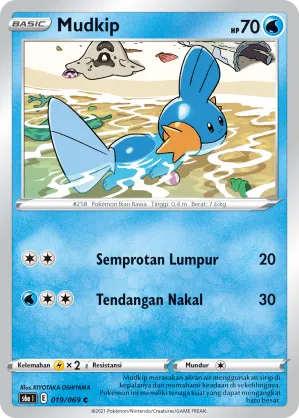 Mudkip (Eevee Heroes 019/069)