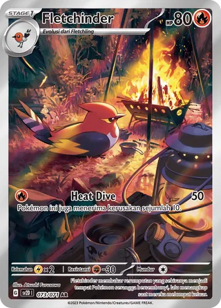 Fletchinder (Clay Burst 073/071)
