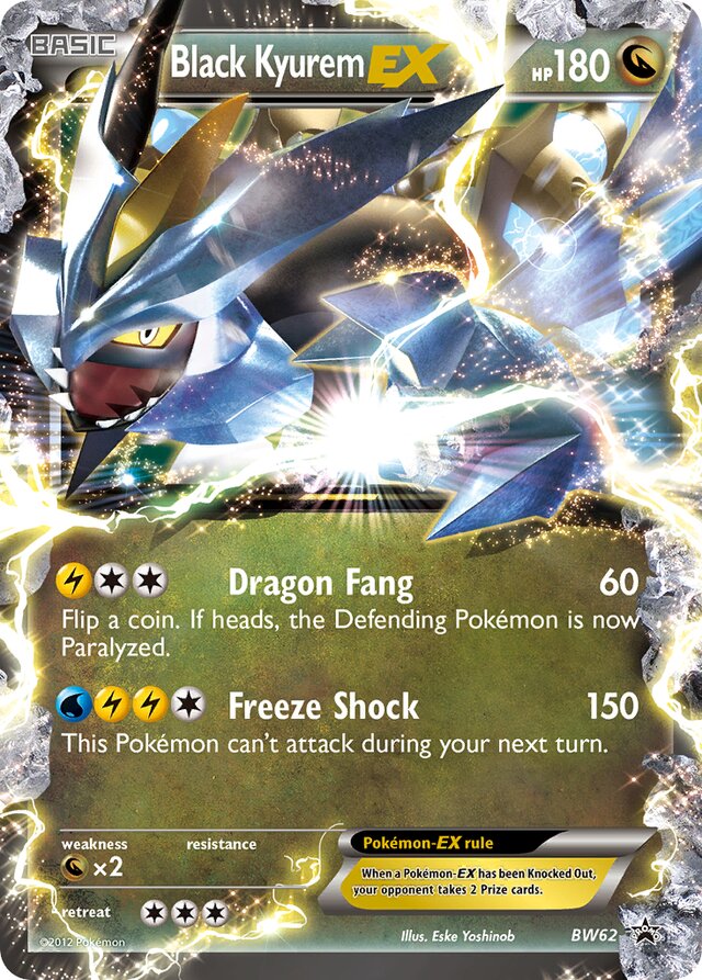 Black Kyurem-EX BW Black Star Promos BW62 PROMO