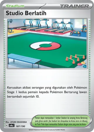 Practice Studio (Shiny Treasure ex 187/190)