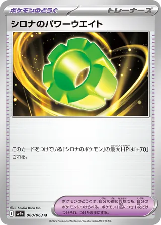 Cynthia's Power Weight (Hot Air Arena 060/063)