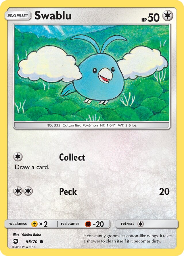 Swablu Dragon Majesty 56/70 Common
