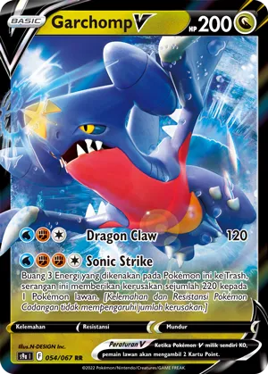 Garchomp V (Battle Region 054/067)