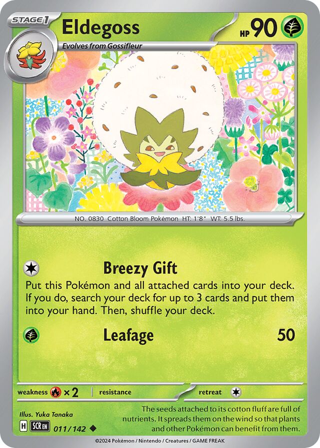 011/142 Eldegoss SCR Uncommon