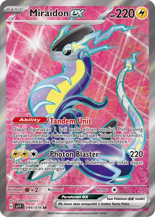 Miraidon ex (Violet ex 094/078)