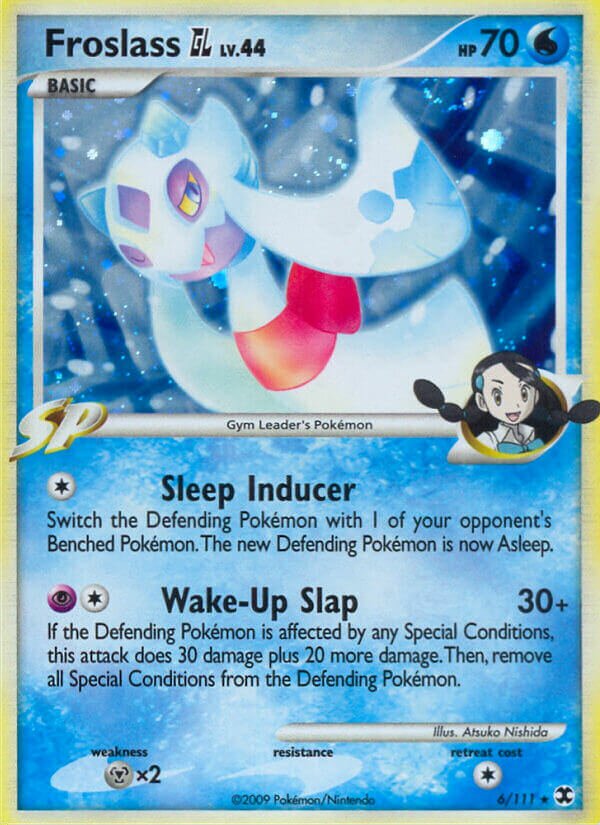 Froslass Pokémon GL Rising Rivals 6/111 Rare Holo