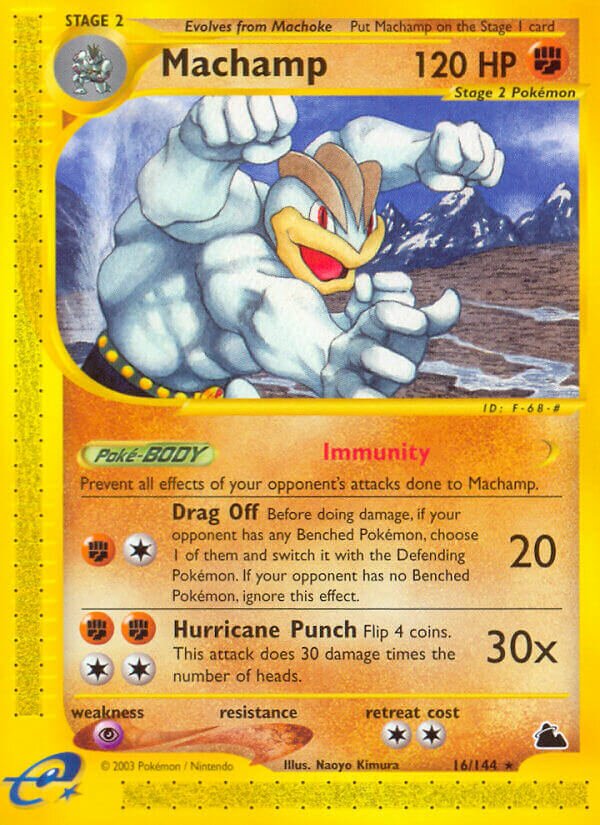 16/144 Machamp SK Rare