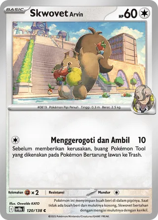 Arven's Skwovet (Presence of Champions 120/138)