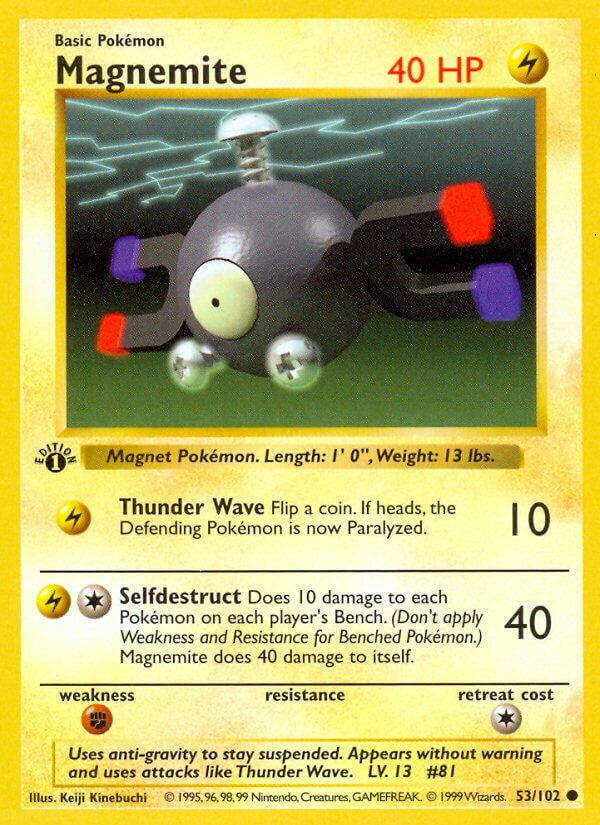 Magnemite Base 53/102 Common