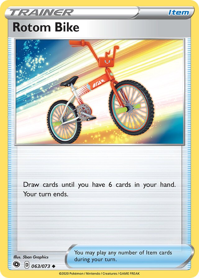 Rotom Bike Champion's Path 063/073 Uncommon
