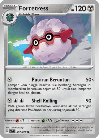 Forretress (Violet ex 057/078)