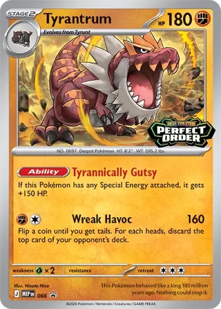 Tyrantrum (Mega Evolution Promos 066)