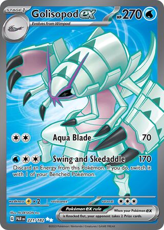 Golisopod ex (Paradox Rift 221/182)