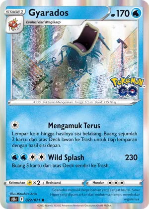 Gyarados (Pokémon GO 022/071)