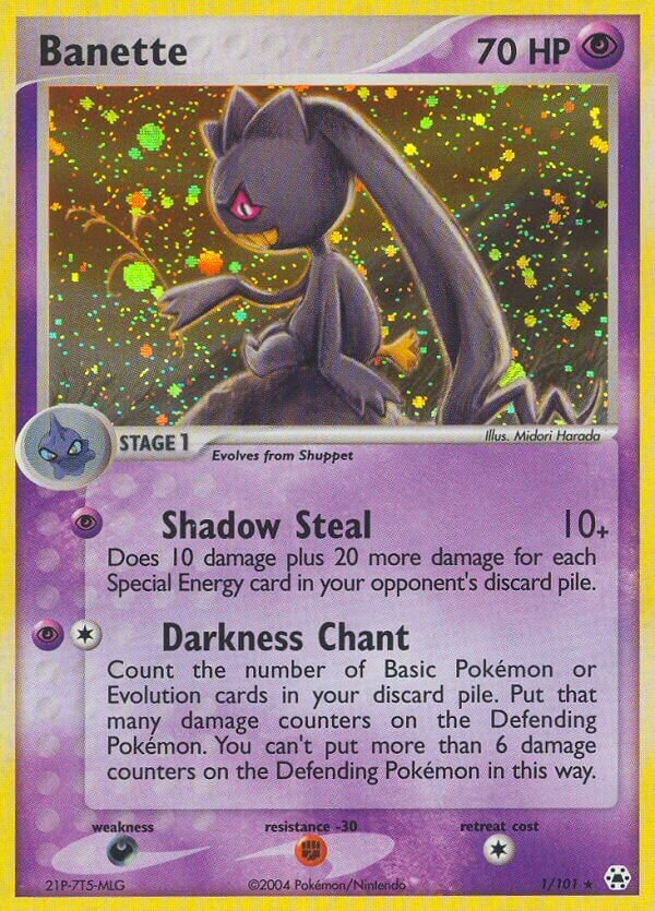 1/101 Banette HL Rare Holo