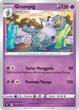 Grumpig (Single Strike Master 023/070)