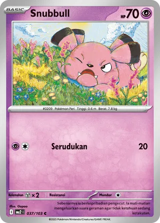 Snubbull (Blue Blaze 037/103)