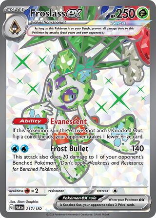 Froslass ex (Paradox Rift 217/182)