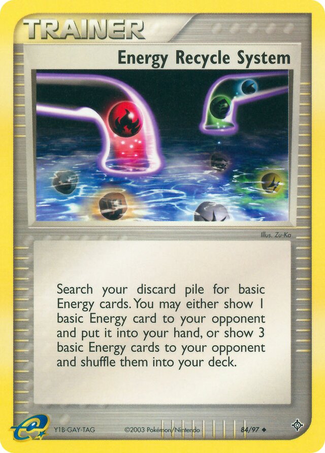 84/97 Energy Recycle System DR Uncommon