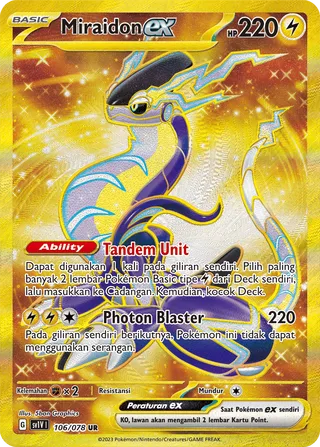 Miraidon ex (Violet ex 106/078)