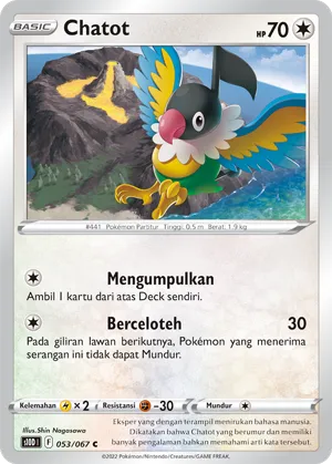 Chatot (Time Gazer 053/067)