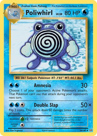 Poliwhirl (Evolutions 24/108)