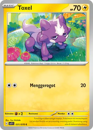 Toxel (Violet ex 031/078)