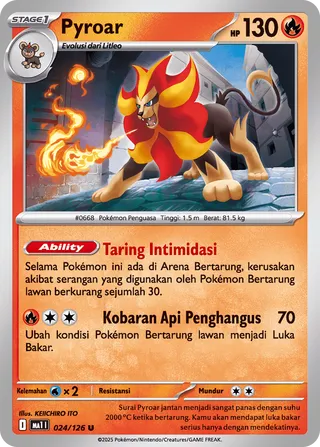 Pyroar (Mega Evolution 024/126)