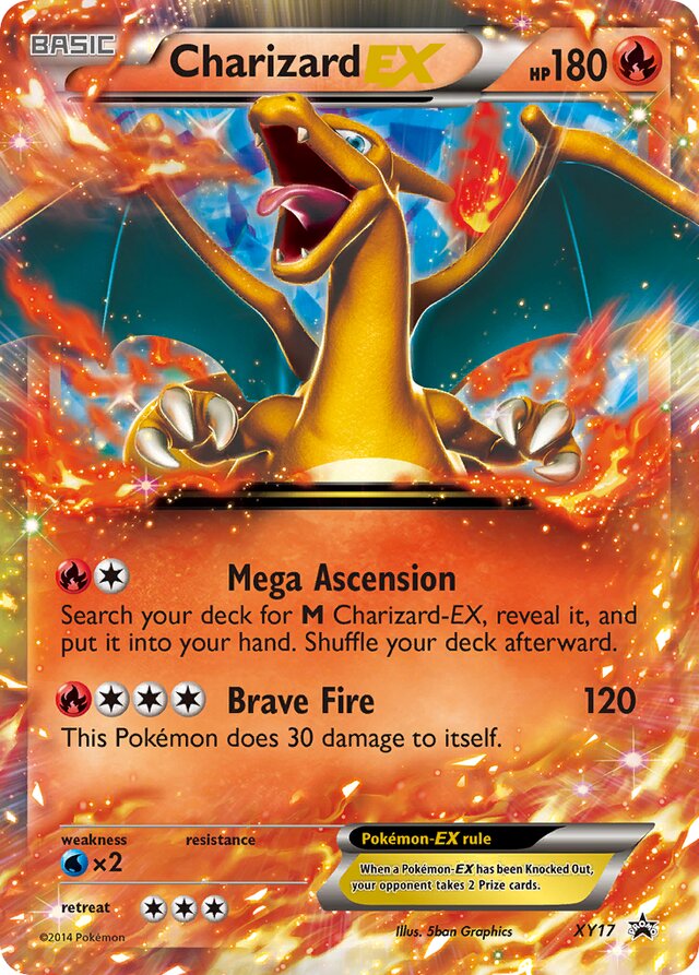 Charizard-EX (XY Black Star Promos XY17) – TCG Collector