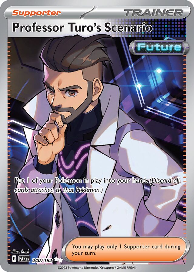 240/182 Professor Turo's Scenario PAR Ultra Rare