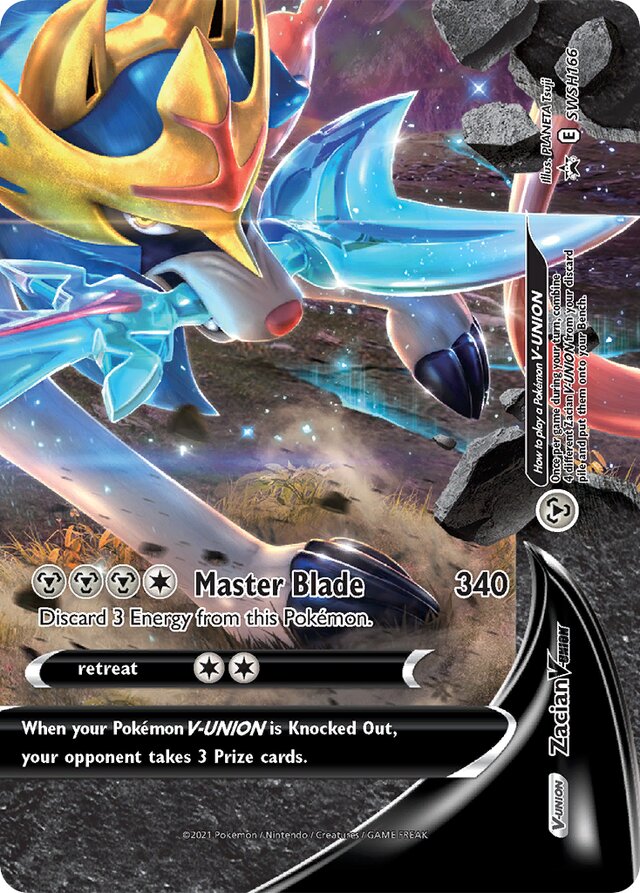Mavin  Pokémon TCG Zacian V (Shiny) SWSH Black Star Promos