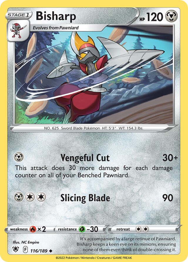 116/189 Bisharp ASR Uncommon