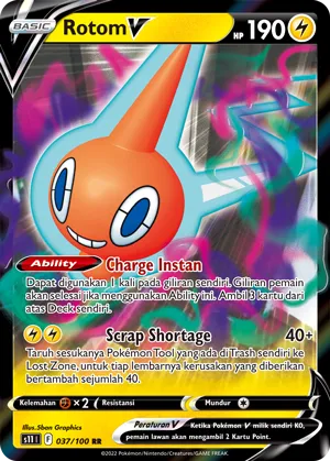 Rotom V (Lost Abyss 037/100)