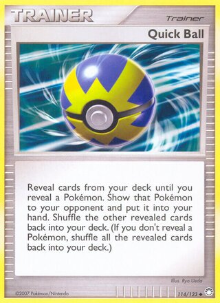 Quick Ball (Mysterious Treasures 114/123)