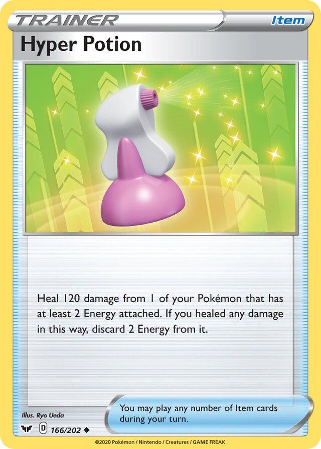 166/202 Hyper Potion SSH Uncommon
