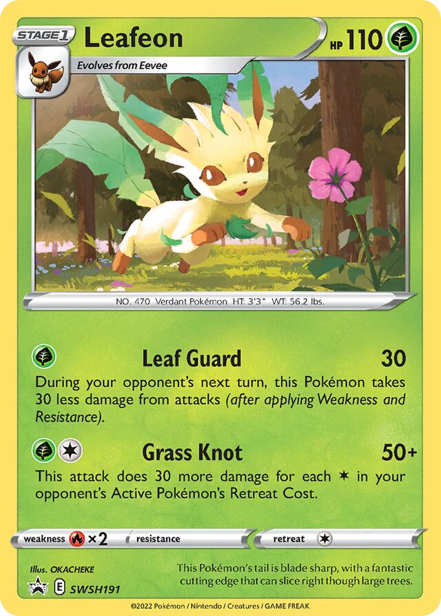 SWSH191 Leafeon SSP PROMO
